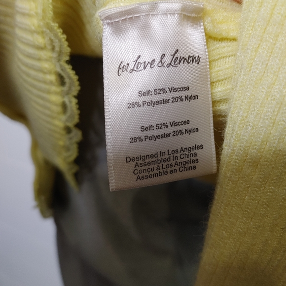 For Love & Lemons Jolie cardigan M - Picture 8 of 11